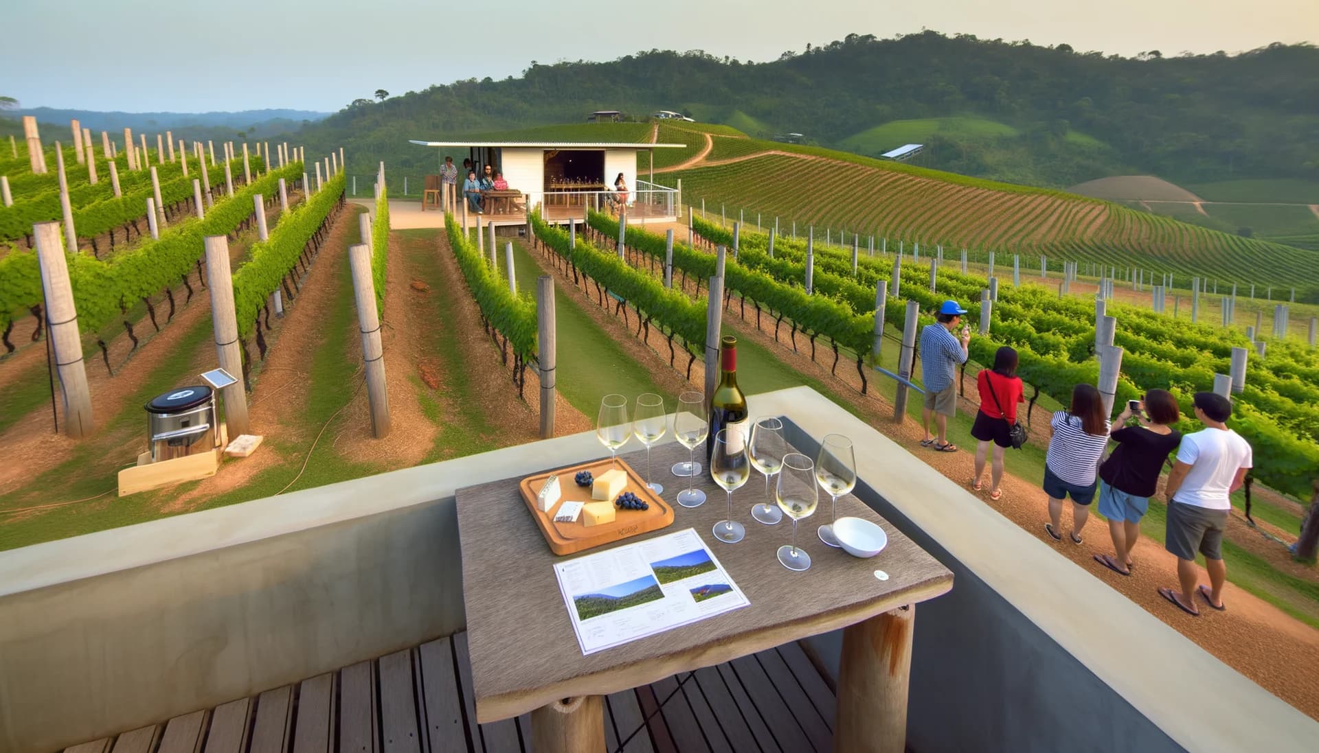 Vineyard Wine Tasting