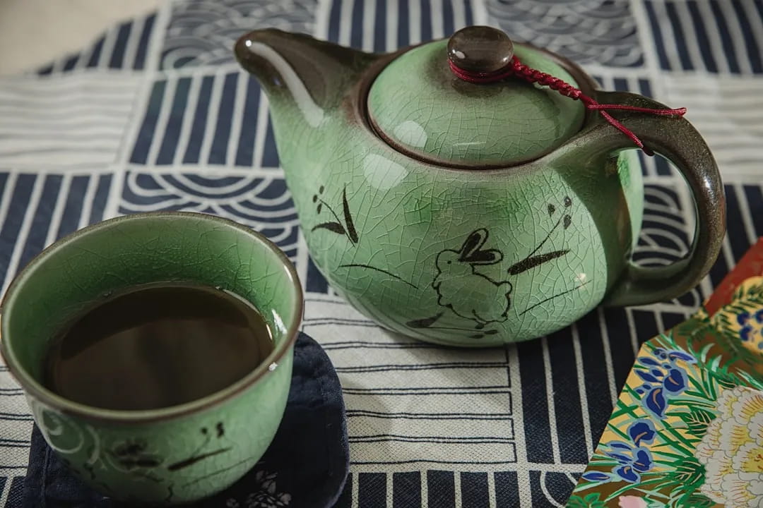 Celadon Tea Set